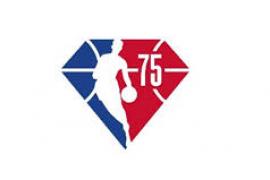 NBA 75 logo