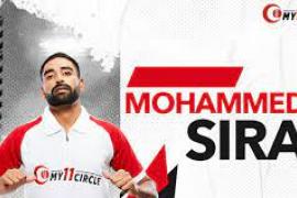 My11Circle Mohammed Siraj brand ambassador