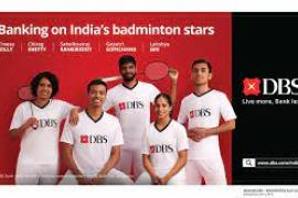 DBS Bank India 5 badminton stars