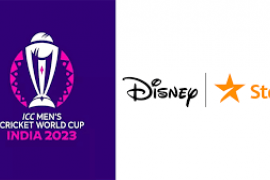 ICC World Cup 2023 Disney Star combo logo