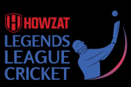 Howzat Legends League Cricket logo