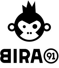 Bira 91 beer logo