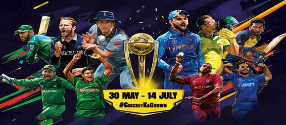 ICC World Cup 2019 Star banner