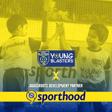 Young Blasters Sporthood combo logo