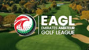 Emirates Amateur Golf League logo