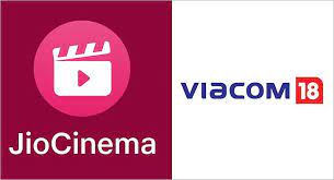 Jio Cinema Viacom18 combo logo
