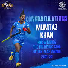 Mumtaz Khan FIH Rising Star of the Year 2022