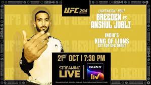 Sony Sports Anshul Jubli UFC 294