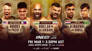 ONE Championship 3 Fights For ONE 166