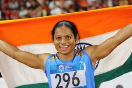 Dutee Chand Silver 100m Asian Games