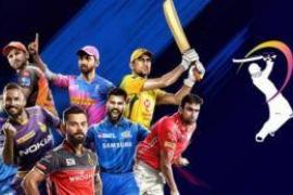 IPL 2019 banner with team captains