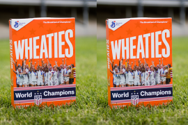  Wheaties box us women's soccer