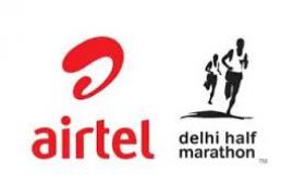 Airtel Delhi Half Marathon logo