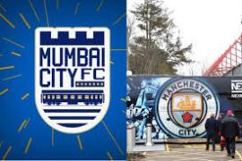 Mumbai City FC Manchester City combo logo