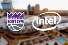 Sacramento Kings  Intel combo logo