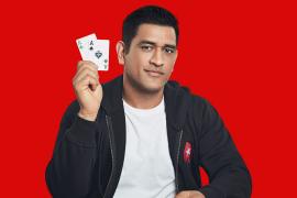 pokerstars india ms dhoni