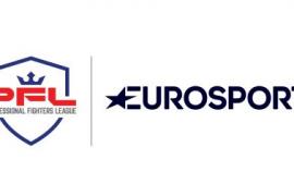  Eurosport India Professional Fighters League combo logo