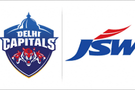 Delhi Capitals JSW combo logo