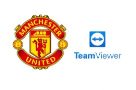 Manchester United TeamViewer logo