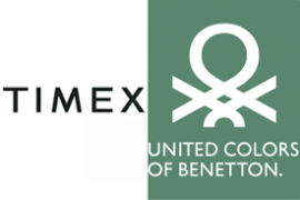 Benetton Timex combo logo