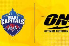 Delhi Capitals Optimum Nutrition combo logo