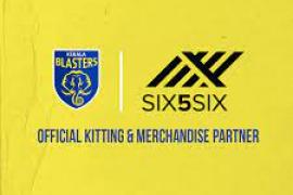 Kerala Blasters FC SIX5SIX combo logo