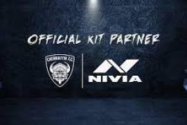 Chennaiyin FC Nivia kit partner 