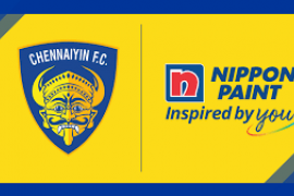 Chennaiyin FC Nippon Paint combo logo