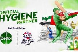 ICC Dettol hygiene partner Men’s T20 World Cup 2021