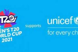 ICC T20 World Cup UNICEF combo logo