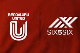 SIX5SIX FC Bengaluru United combo logo