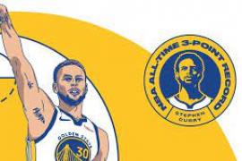 Stephen Curry sets NBA’s all-time 3-point record