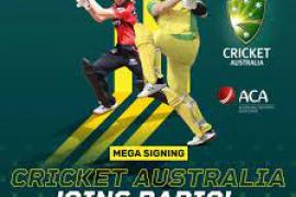 Cricket Australia NFT licensing Rario BlockTrust