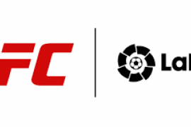 UFC LaLiga combo logo