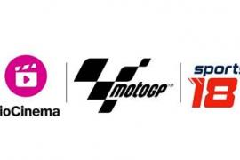 JioCinema MotoGP Sports18 combo logo